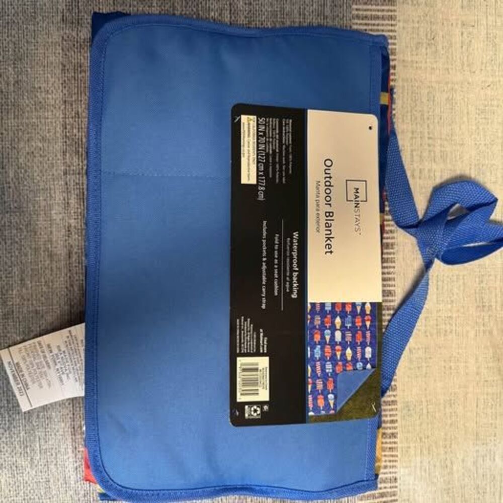 Beach mat blanket - Ice cream pattern  - summer time